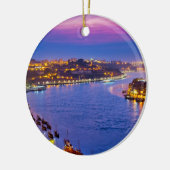 ドゥーロ川の眺め セラミックオーナメント (左)