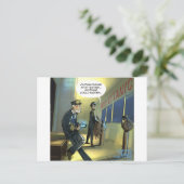 ドゥ文字とタイタおもしろいニック ポストカード (スタンド正面)