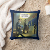 ドゥ文字とタイタニックおもしろい装飾用クッション クッション (ブランケット)