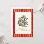 ドゥ考えア不機嫌Hatter引用文 カード (正面/裏面インサイチュ)