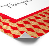 ドゥ考えア不機嫌Hatter引用文 ポスター (角)