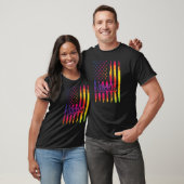 ドゥ誇りを持ったラアメリカ国旗のパルトゥムドゥラ Tシャツ (ユニセックス)