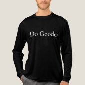 ドゥ・グーダー 長袖 トライブレンドTシャツ (正面)