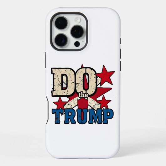 ドゥ・ザ・トランプ iPhoneケース (裏面)