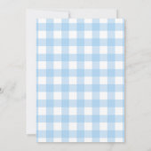 "ドゥ・ビフォー・ブルー" ブライダルシャワー 招待状 (裏面)