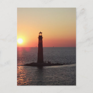 ドウイン島の夕日 ポストカード