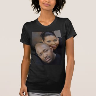 ドウェインとアンドレ結婚アのティー Tシャツ