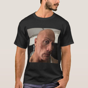 ドウェインザロックジョンソンアイブロウレイズミームクラシック Tシャツ