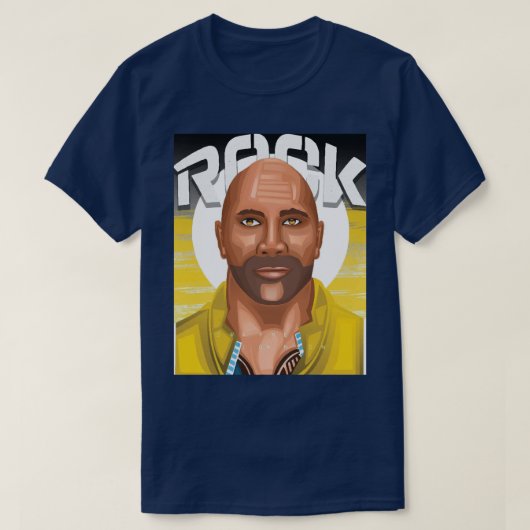 ドウェイン・ジョンソン Tシャツ (デザイン正面)