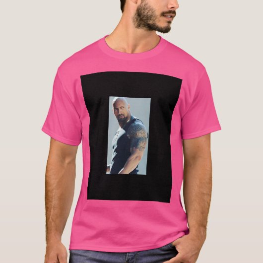 ドウェイン・ジョンソン Tシャツ (正面)