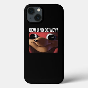 ドウノドゥワイウガンダンナックルススパイシーおもしろいミーム iPhone 13ケース