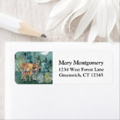 ドエファウンディアフォレストフルムーンスノー差出人住所 ラベル (インサイチュ)