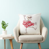 ドオビエダブルス踊りスケルトン装飾用クッション クッション (椅子)