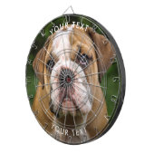 ドカスタムッグ写真ダーツボード ダーツボード (正面右)