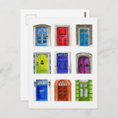 ドカラフルアイラストレーションはがき ポストカード (正面/裏面)