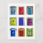 ドカラフルアイラストレーションはがき ポストカード (正面)