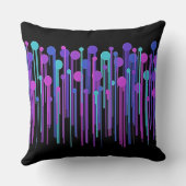 ドカラフルット&ドリップ装飾用クッション クッション (裏面)