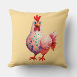 ドカラフルッ飾クチキン クッション
