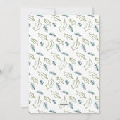 ドカラフルードルズメリークリスマス写真 シーズンカード (裏面)