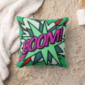 ドカーン かっこいい ファン モダン コミックブック クッション (ブランケット)