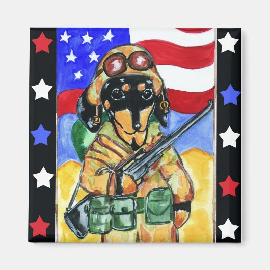 ドキシエ兵 マグネット (正面)