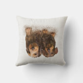 「ドキシカルな子犬たちペア」 クッション (裏面)