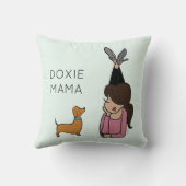 ドキシパーソナライズされたーマ装飾用クッション クッション (裏面)