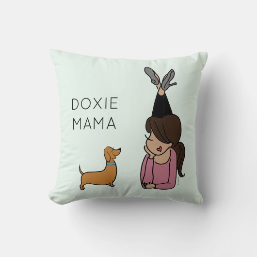 ドキシパーソナライズされたーマ装飾用クッション クッション (正面)