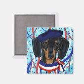 ドキシフランスのー マグネット (正面/裏面)