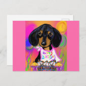 ドキシーの誕生日 ポストカード (正面/裏面)