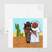 ドキシーカウボーイ結婚ズ ポストカード (正面/裏面)