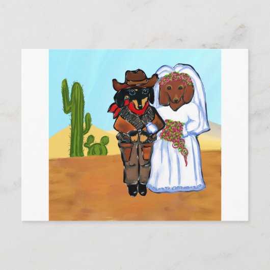 ドキシーカウボーイ結婚ズ ポストカード (正面)
