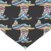 ドキシーサイケ ショートテーブルランナー (コーナー)