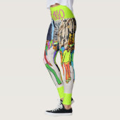 ドキシータウンシカゴ レギンス (左)