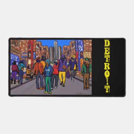 ドキシータウンシティデトロイト デスクマット (正面)