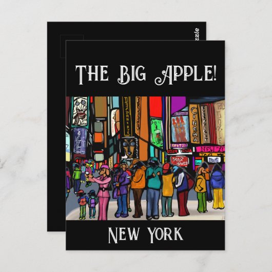 ドキシータウンシティニューヨーク ポストカード (正面/裏面)