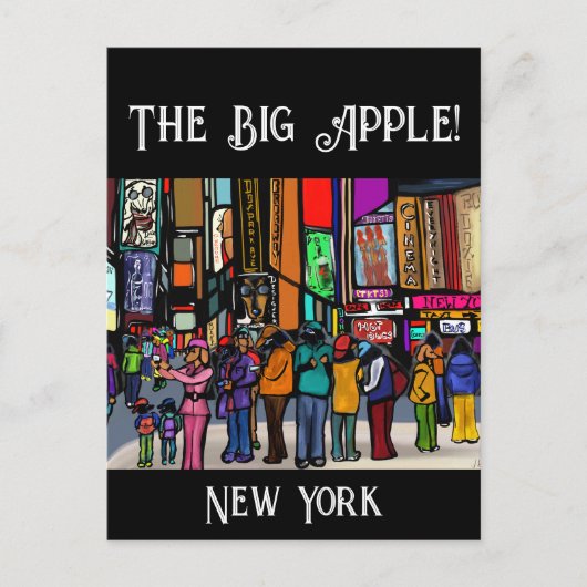 ドキシータウンシティニューヨーク ポストカード (正面)