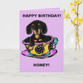 ドキシーティーカップ カード (黄色い花)