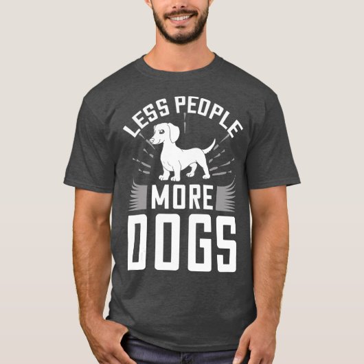 ドキシードダシュント犬の子犬の所有者の恋人 Tシャツ (正面)
