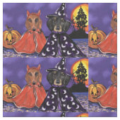 ドキシーハロウィン ファブリック (クローズアップ)