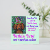 ドキシーパーティー 招待状 (スタンド正面)