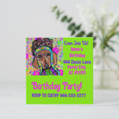 ドキシーパーティー 招待状 (スタンド正面)