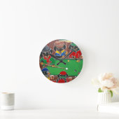 ドキシービリヤード ラウンド壁時計 (ホーム)