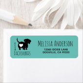 ドキシーラブ 返送先ラベル ラベル (インサイチュ)