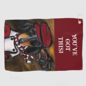 ドキシーレーサー ゴルフタオル (横)