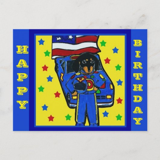 ドキシーレーサー ポストカード (正面)