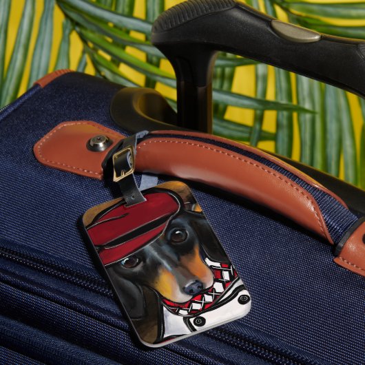 ドキシーレーサー ラゲッジタグ (正面インサイチュ1)