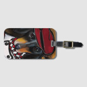 ドキシーレーサー ラゲッジタグ (正面横)