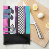 ドキシーロックアンドロール キッチンタオル (四つ折り)