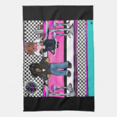 ドキシーロックアンドロール キッチンタオル (縦)